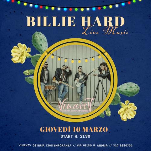 Billie Hard R'n'R band live at Vinavev