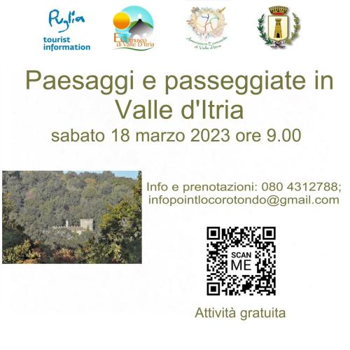 Paesaggi e passeggiate in Valle d'Itria