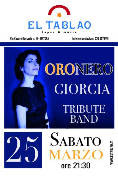 Oro Nero GIORGIA – Tribute Band