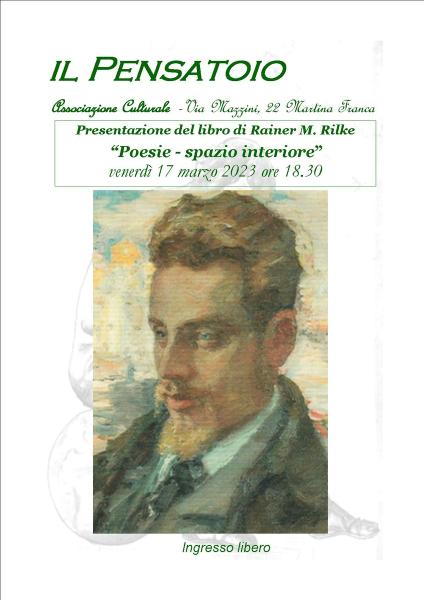 Presentazione del libro “Poesie  - spazio interiore” di Rainer M. Rilke