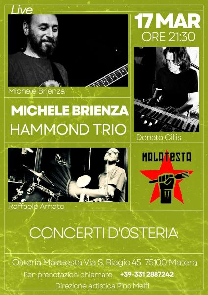 Concerti d'Osteria - Michele Brienza Trio