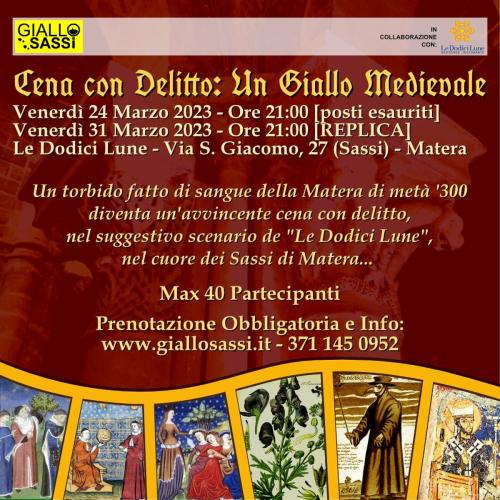 Cena con Delitto - Un giallo Medievale (BIS)