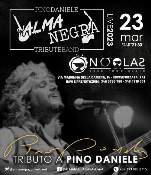 ALMANEGRA Pino Daniele Tribute Band al NOOLAS Pub