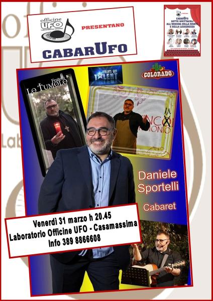il CABARET di Daniele SPORTELLI "Serenate stonate" a Casamassima
