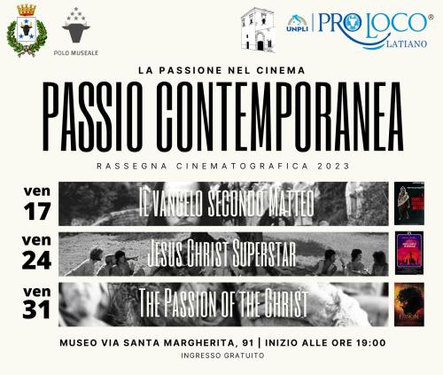 Passio Contemporanea - mini rassegna cinematografica