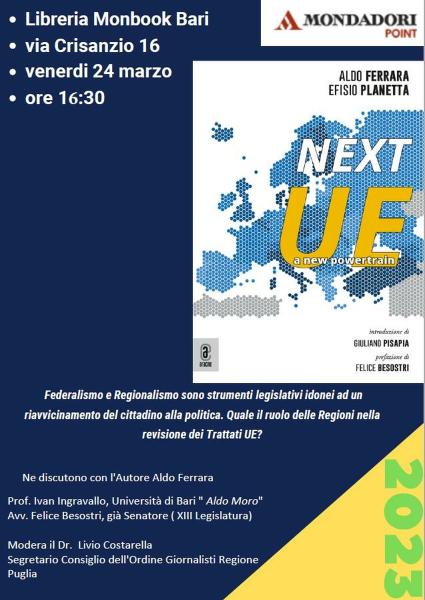 Aldo Ferrara presenta “Next UE. A new powertrain”