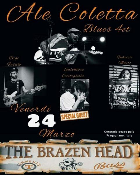 RITORNA IL GRANDE BLUES AL BRAZEN HEAD