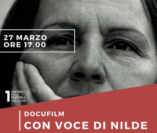 Proiezione Docufilm "Con Voce di Nilde"