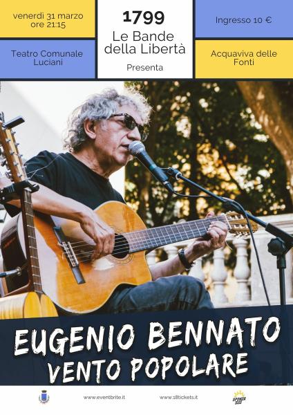 Vento Popolare - Concerto di Eugenio Bennato