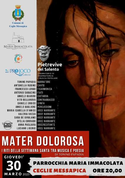 MATER DOLOROSA - "I Riti della Settimana Santa tra musica e poesia"