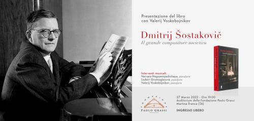 Presentazione del libro "Dmitrij Šostakovic - Il grande compositore sovietico" con Valerij Voskobojnikov