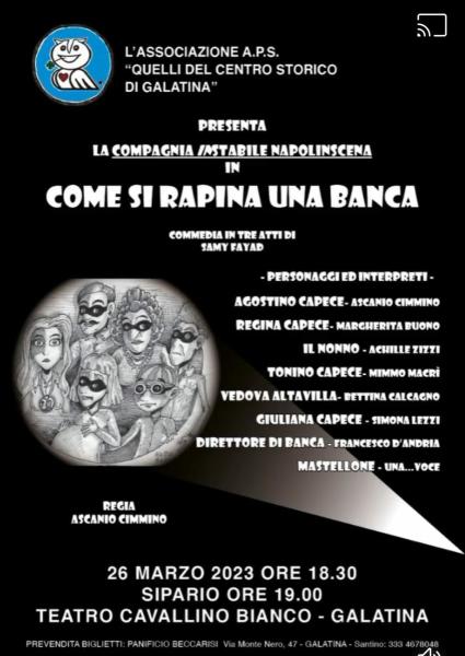 Come Si Rapina Una Banca di Samy Fayad
