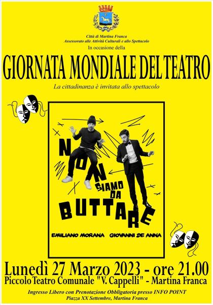 Giornata Mondiale del Teatro