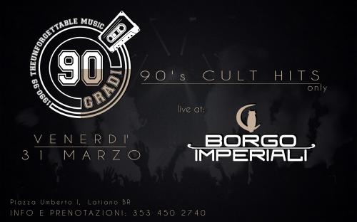90Gradi live at Borgo Imperiali