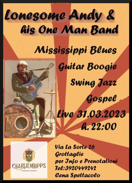 Lonesome Andy & his One Man Ban - Blues, Boogie & Swing