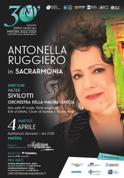 Antonella Ruggiero in SACRARMONIA