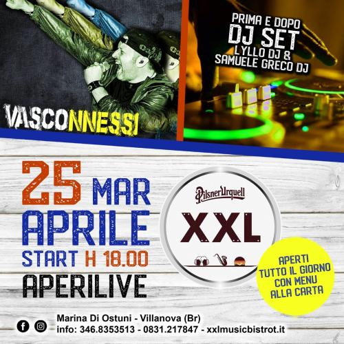 Vasconnessi il 25 Aprile 2023 con AperiParty e dj set
