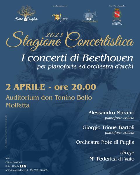 I concerti di Beethoven per pianoforte ed orchestra d'archi