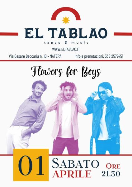 Flowers for Boys in concerto
