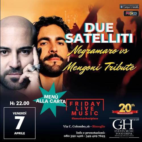 2 Satelliti by RE MATTO TRIBUTE BAND Negramaro Vs Marco Mengoni live a Bisceglie