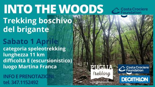 INTO THE WOODS Trekking boschivo del brigante