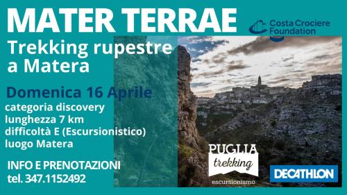 MATER TERRAE Trekking rupestre a Matera