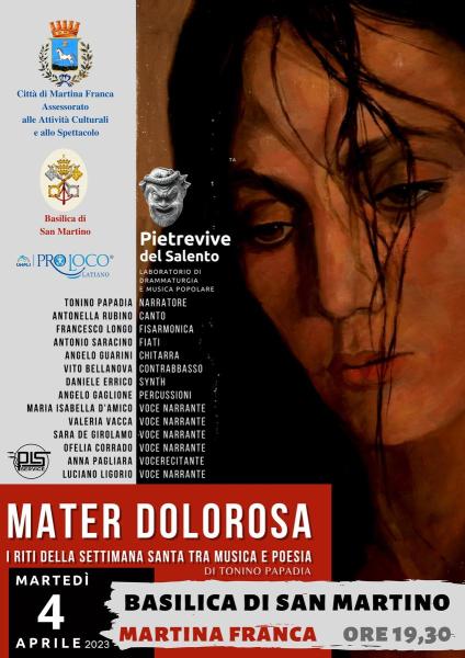 MATER DOLOROSA - "i Riti della Settimana Santa tra musica e poesia".