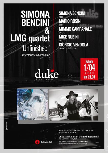 Simona Bencini & LMG Quartet - “Unfinished”