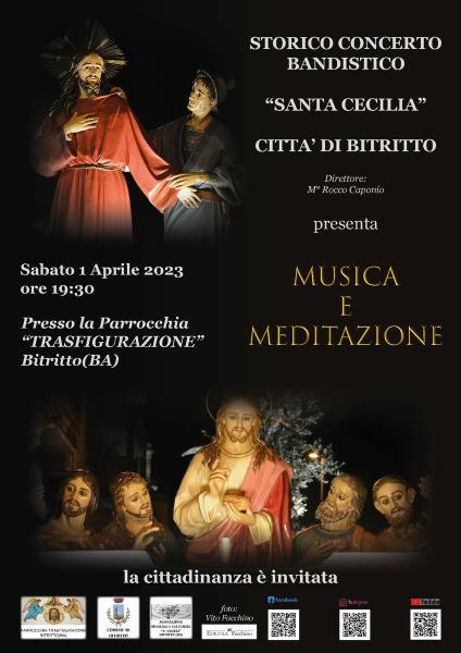MUSICA E MEDITAZIONE - Tradizionale concerto dedicato alla Settimana Santa Bitrittese.