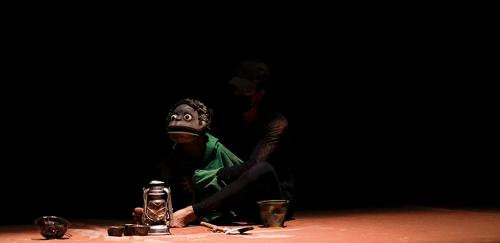 Il bambino e la formica, in scena