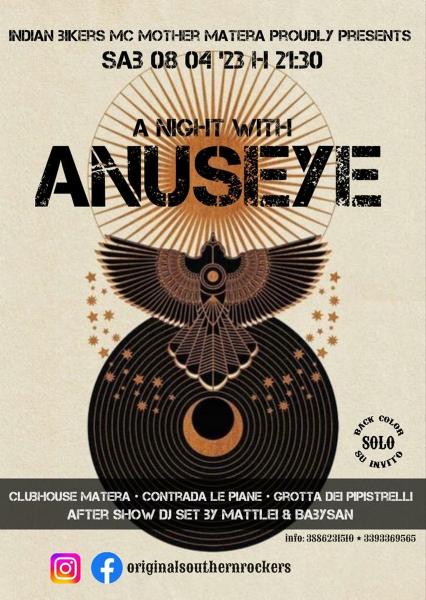 “A Night with Anuseye” live  IBMC Mother Matera