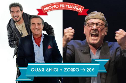 “Quasi Amici”  con Massimo Ghini e Paolo Ruffini