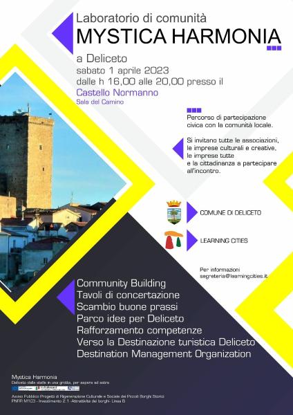 Laboratorio MYSTICA HARMONIA - Evento di presentazione delle attività