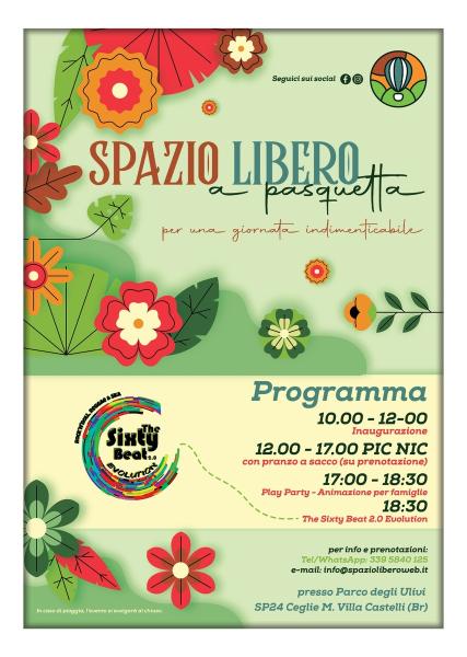 Spazio Libero a Pasquetta-Parco Degli Ulivi, sp.24 Villa Castelli/Ceglie M.ca