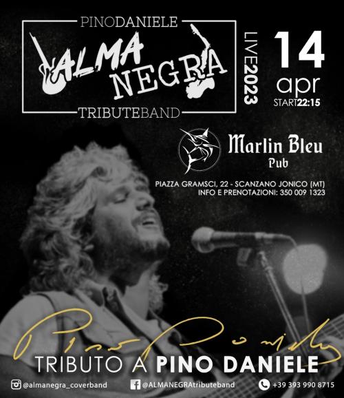 ALMANEGRA Pino Daniele Tribute Band al Marlin Bleu Pub