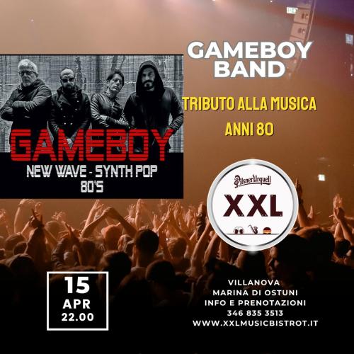 Game Boy Anni 80 Tribute Band