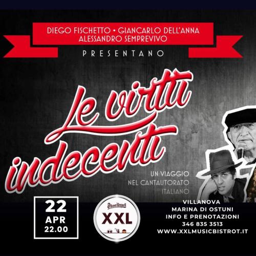 Le virtù Indecenti - i grandi cauntautori italiani