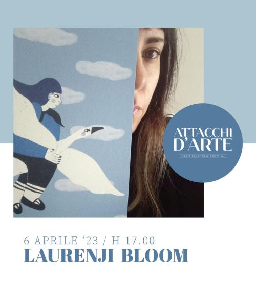 ATTACCHI D'ARTE. Laurenji Bloom ospite della Casa per la Vita "Artemide" di Racale