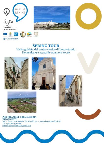 Spring Tour: visite guidate del centro storico di Locorotondo