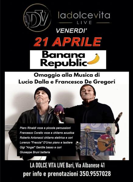 BANANA REPUBLIC - La leggenda
