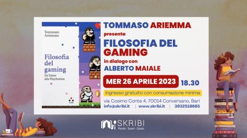Skribi presenta Filosofia del gaming Da Talete alla PalyStation