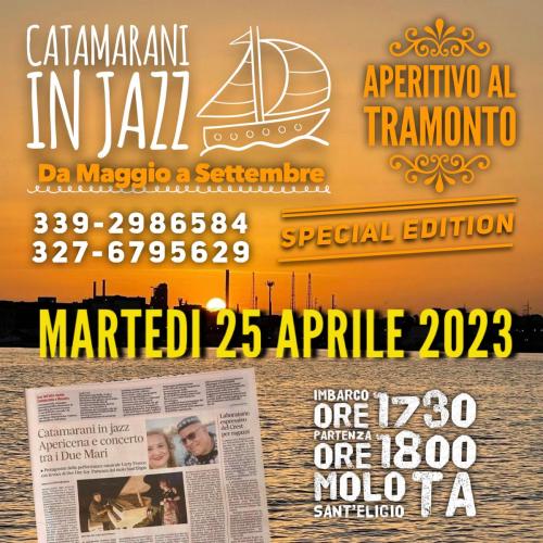Catamarani in Jazz nei Due Mari