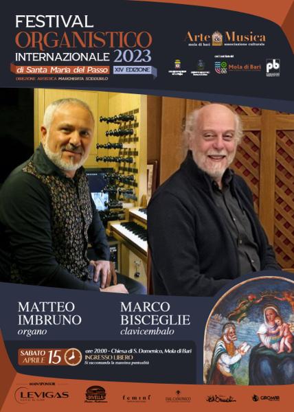 Organo e Clavicembalo a Mola con Matteo Imbruno e Marco Bisceglie