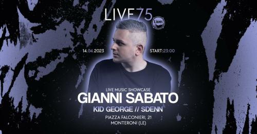 Live Music Showcase con Gianni Sabato