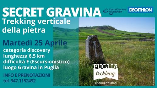 SECRET GRAVINA - Trekking verticale della pietra