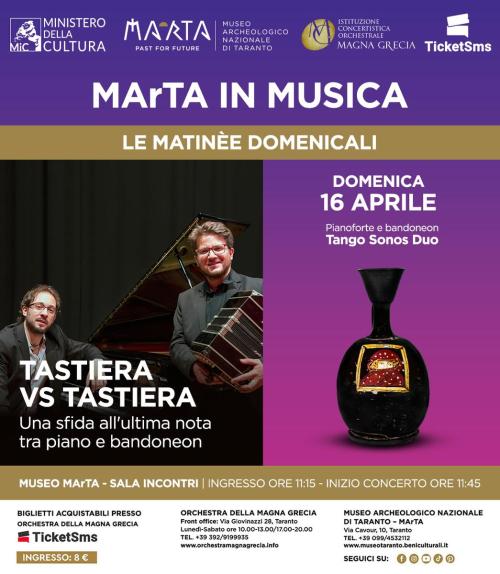TASTIERA VS TASTIERA Una sfida all’ultima nota tra piano e bandoneon