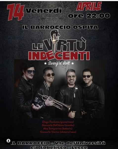 Le Virtù Indecenti in concerto