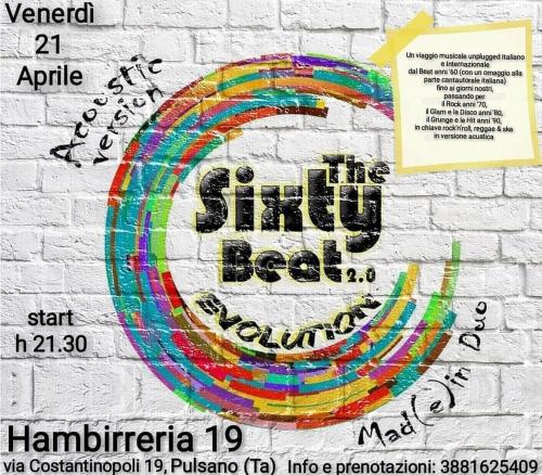 The Sixty Beat 2.0 EVOLUTION #LIVE@Hambirreria 19-Pulsano (Ta)