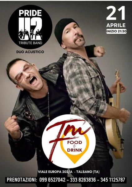 PRIDE - U2 duo acustico live al Fuorimano/Talsano (TA)