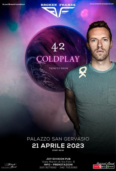 42 Coldplay Tribute Show by Broken Frames